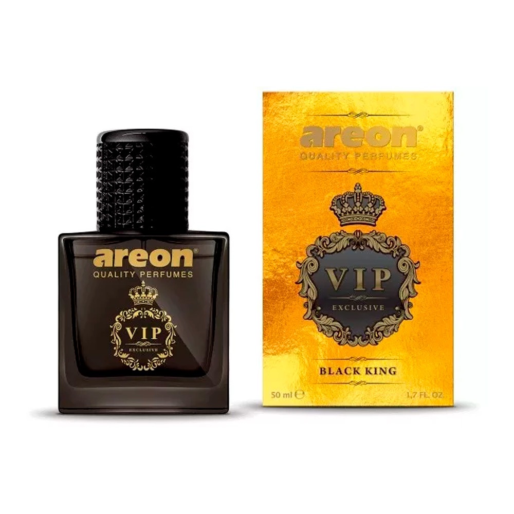 Perfume Aromatizante Automotivo Vip Exclusive Black King 50ml Areon O melhor