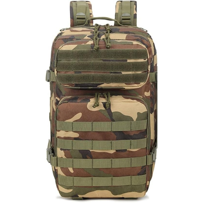 Mochila Tática Militar Trilha Camping Trekking Impermeável Reforçada Grande 45Litros