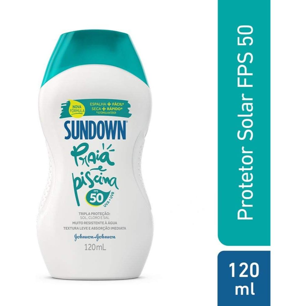 Sundown protetor solar FPS 50 120 ml