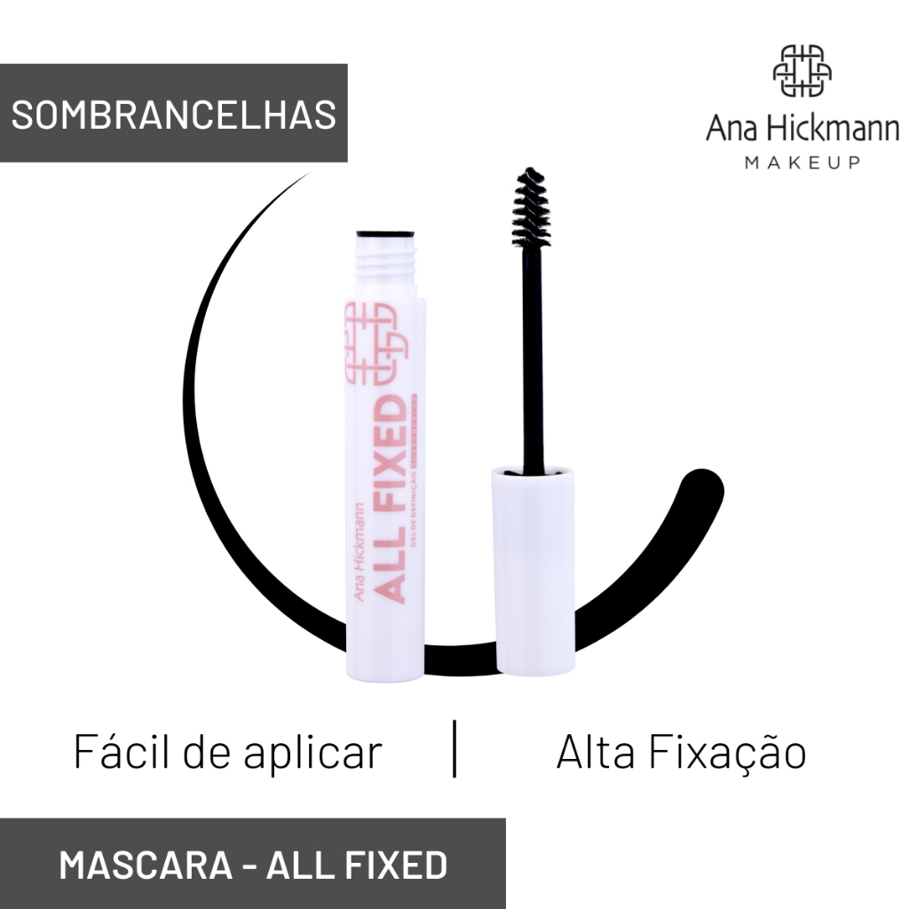 Gel de Definição Para Sobrancelhas Incolor All Fixed Ana Hickmann - Beauty