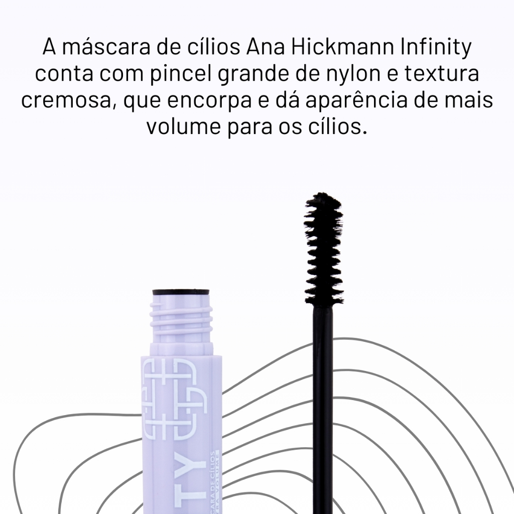 Mascara de Cilios Rimel Infinity Volume Longa Durabilidade Ana Hickmann · foto 2