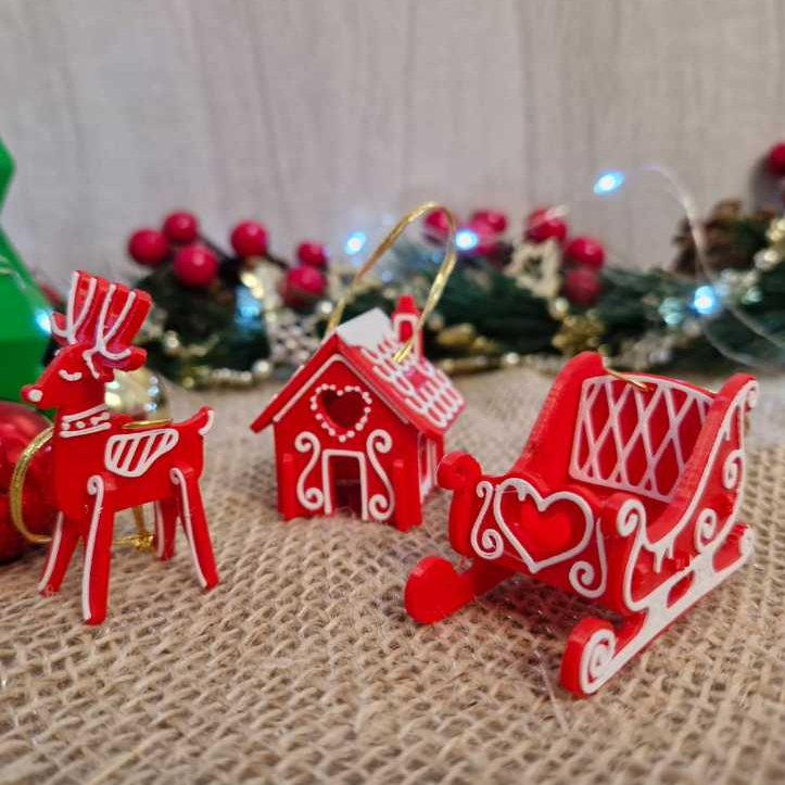 Renas de Natal com Trenó: Onde Comprar | BuscaProdutos