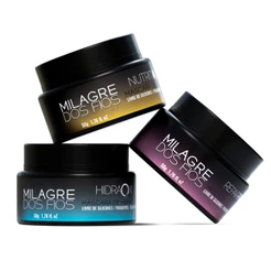 Kit máscaras baby - Milagre dos Fios - Hidratação, Nutrição e Reconstrução