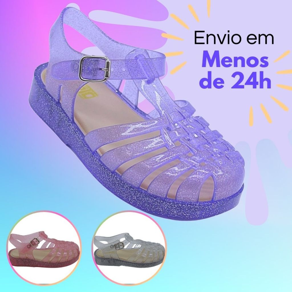Sandália Aranha Menina Confortável Gladiadora Birken Infantil Leve Antiderrapante