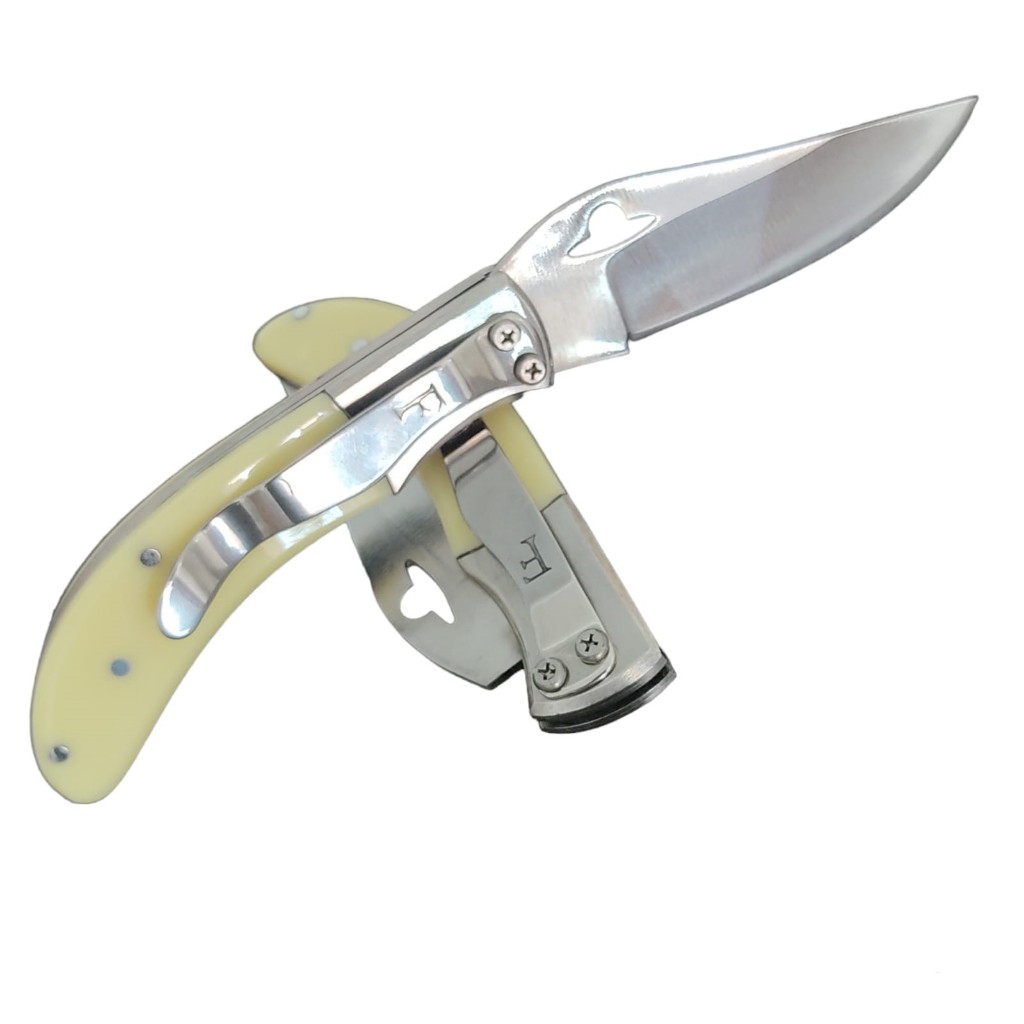 Canivete Ferreira Barretos 131 Aço Inox 420, Durável Funcional Resistente, Pesca Camping Agro Rural