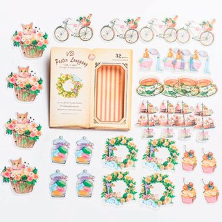 ÚLTIMAS UNIDADES! Adesivo Colors - 32 adesivos - Cartela de Adesivos - Adesivo Flor Floral - Flores  - Fofo - Bichinhos - Gatinho - Cupcake - Docinhos - Adesivo Planner - kawaii -  Adesivo importado - Papelaria fofa - Papelaria fina - Papelaria importada