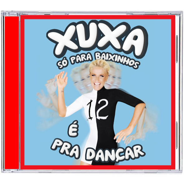 CD Xuxa - Só Para Baixinhos 12 - (Fan Made) Edçao Vinyl Disc