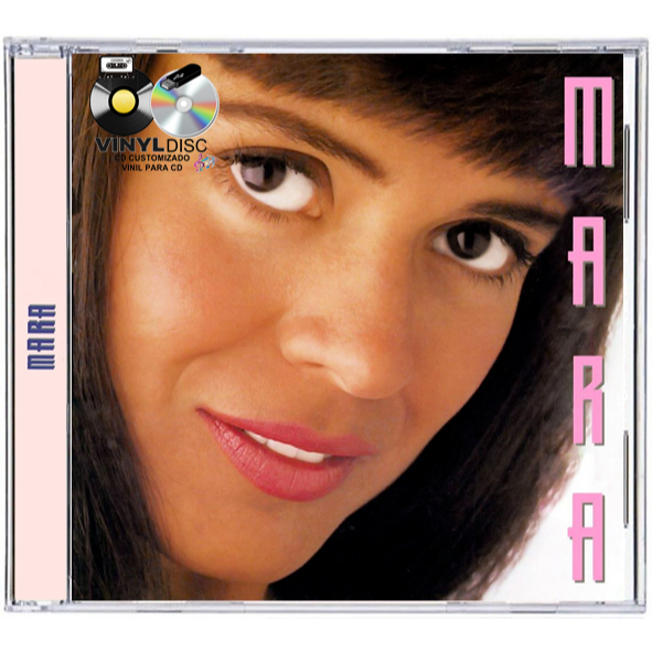 CD Mara - Deixa o Coraçao te guiar 1994 - (Fan Made) Edçao Vinyl Disc