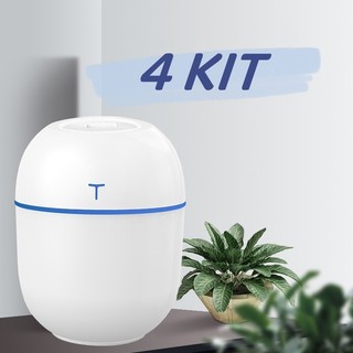 Kit 4 Umidificador Atomizador De Ar Doméstico Portátil Umidificador De Escritório De Gran…