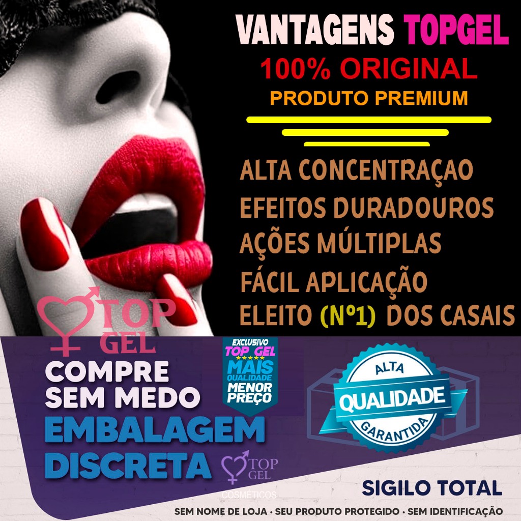 Beijo Gostoso Sexy Gel Beijável Lubrificante sexual mais Prazer sex shop Produtos casal Eróticos - Topgel SexShop