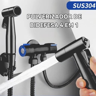 Ducha Higiênica Banheiro 100% Completa Luxo Metal Cromado 1,40m Chuveirinho Privada em Oferta na Shopee