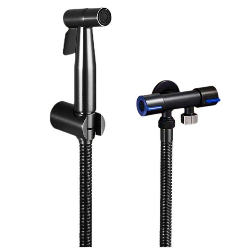 Ducha Higiênica Banheiro 100% Completa Luxo Metal Cromado 1.2m/1.5m Chuveirinho Privada