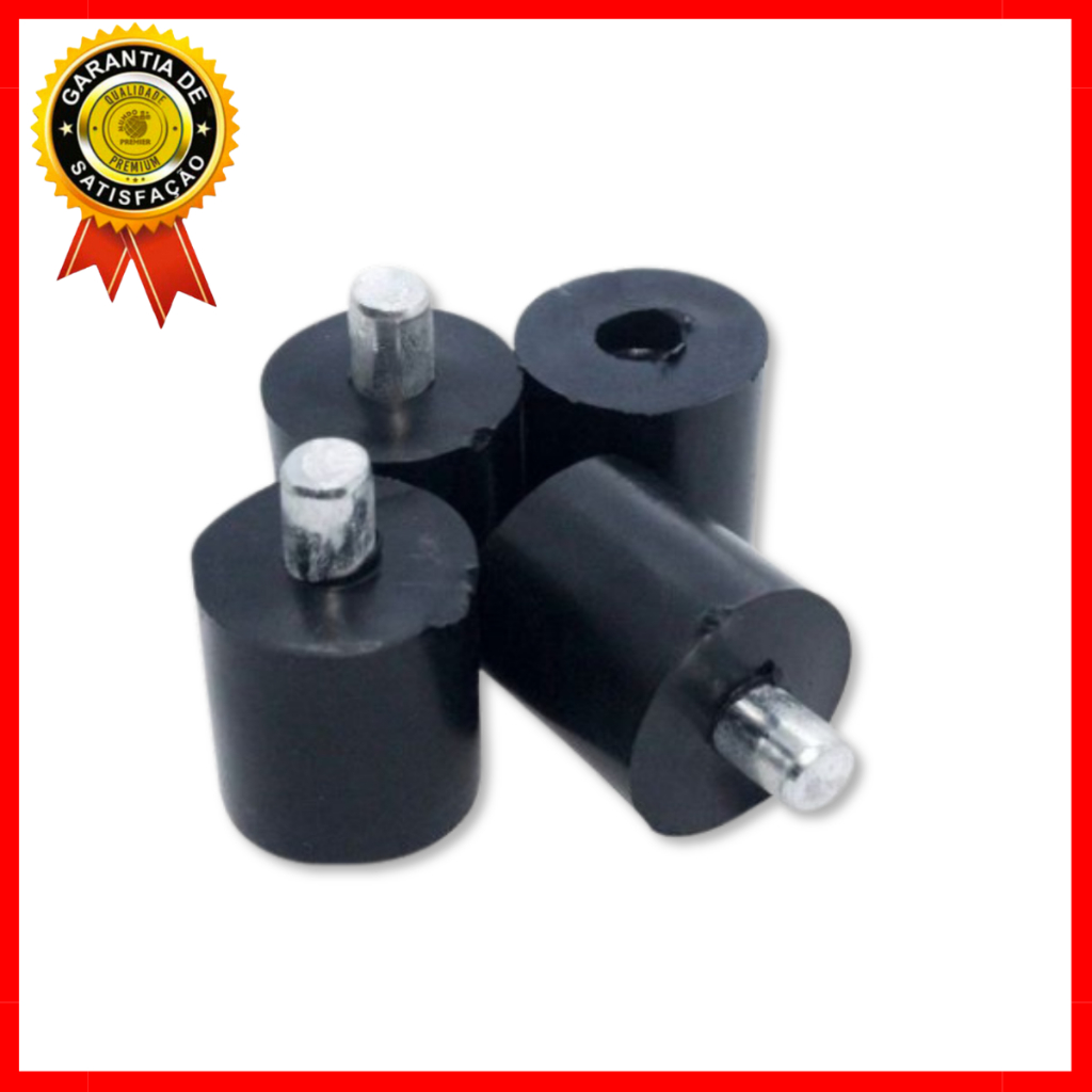 KIT calço Borrachas Amortecedor para Maquina Overloque Industrial