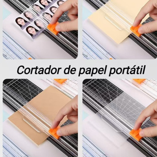 Guilhotina Portátil Cortador De Papel A4 A3, 36.5cmx9.5cm Material Escritório em Oferta na Shopee