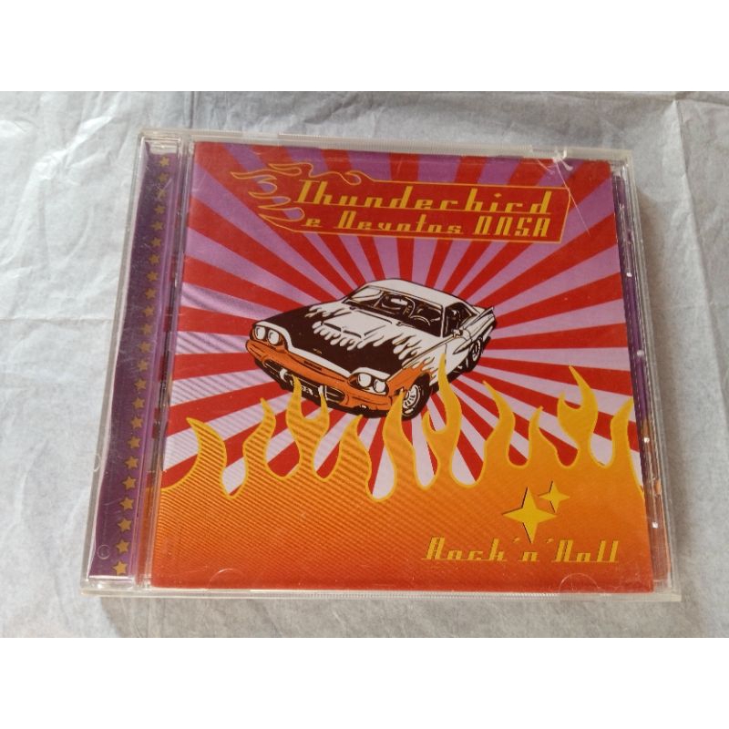 CD Thunderbird e devotos NSA rock'n'roll mídia ótima contracapa Xerox colorido boa qualidade