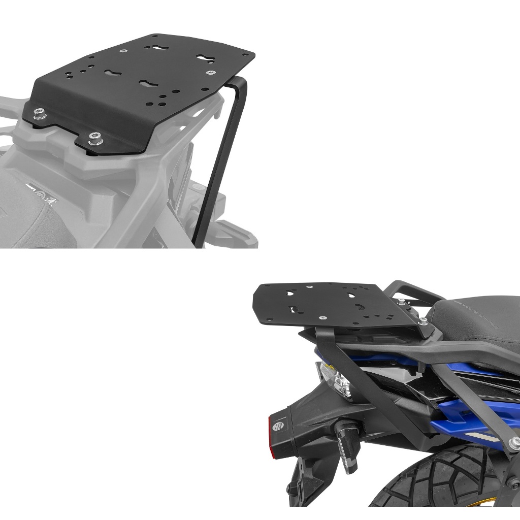 Suporte Para Bau Traseiro top case Bagageiro Scam - Suzuki Vstrom 800