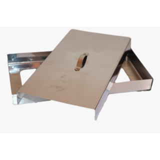 Tampa Refratária Aço Inox 430 para fundo de Churrasqueira De Alvenaria Braseiro em Oferta na Shopee