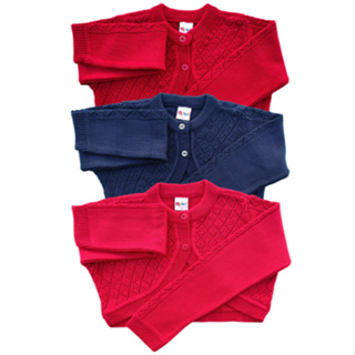 Bolero de lã feminino infantil em Oferta na Shopee