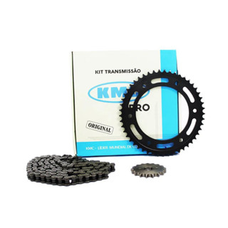 Kit Relação Transmissão Bros 150 06 até 2015 Kmc Pro Aço 1045 Reforçado em Oferta na Shopee