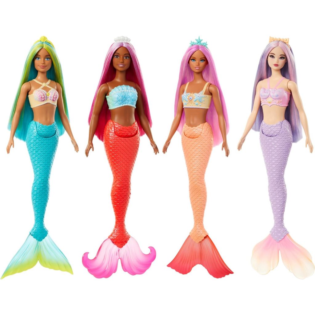 Boneca Barbie Fantasy Sereias com Cabelo Colorido Mattel