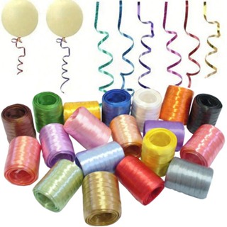 02 Fitilho para Presente Lacinho Amarração Balão Decorativo 5mmx50m Artesanato Plástico Embalagem em Oferta na Shopee