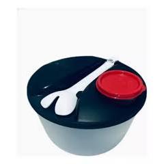 Tupperware Saladeira Plus 3,9 Litros Com Pegador E Potinho