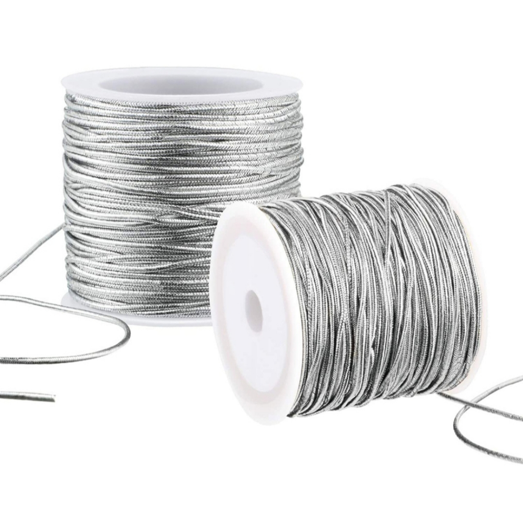 Cordão Metalizado 50 Metros - 1mm / 1,5mm — imagem 2 de 2