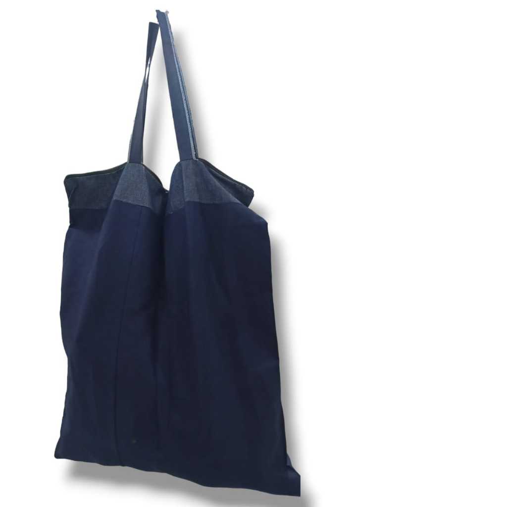 Bolsa Jeans retalho BIG reforçada.