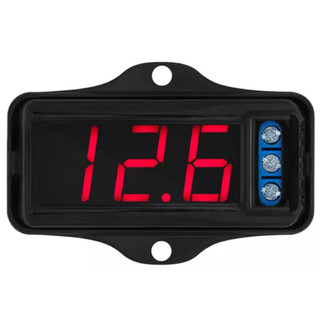 Voltimetro Taramps Vtr-1000 V2 Led 5A Fácil Instalação Som Automotivo Medidor Bateria