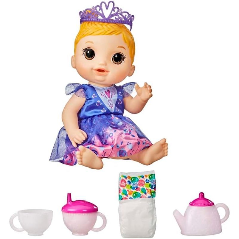 Boneca Baby Alive Chá de Princesa Loira F0031 - Hasbro