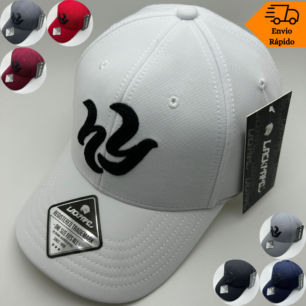 Boné Aba Curva Lackpard Original NY Regulagem Velcro Unissex JF-S189