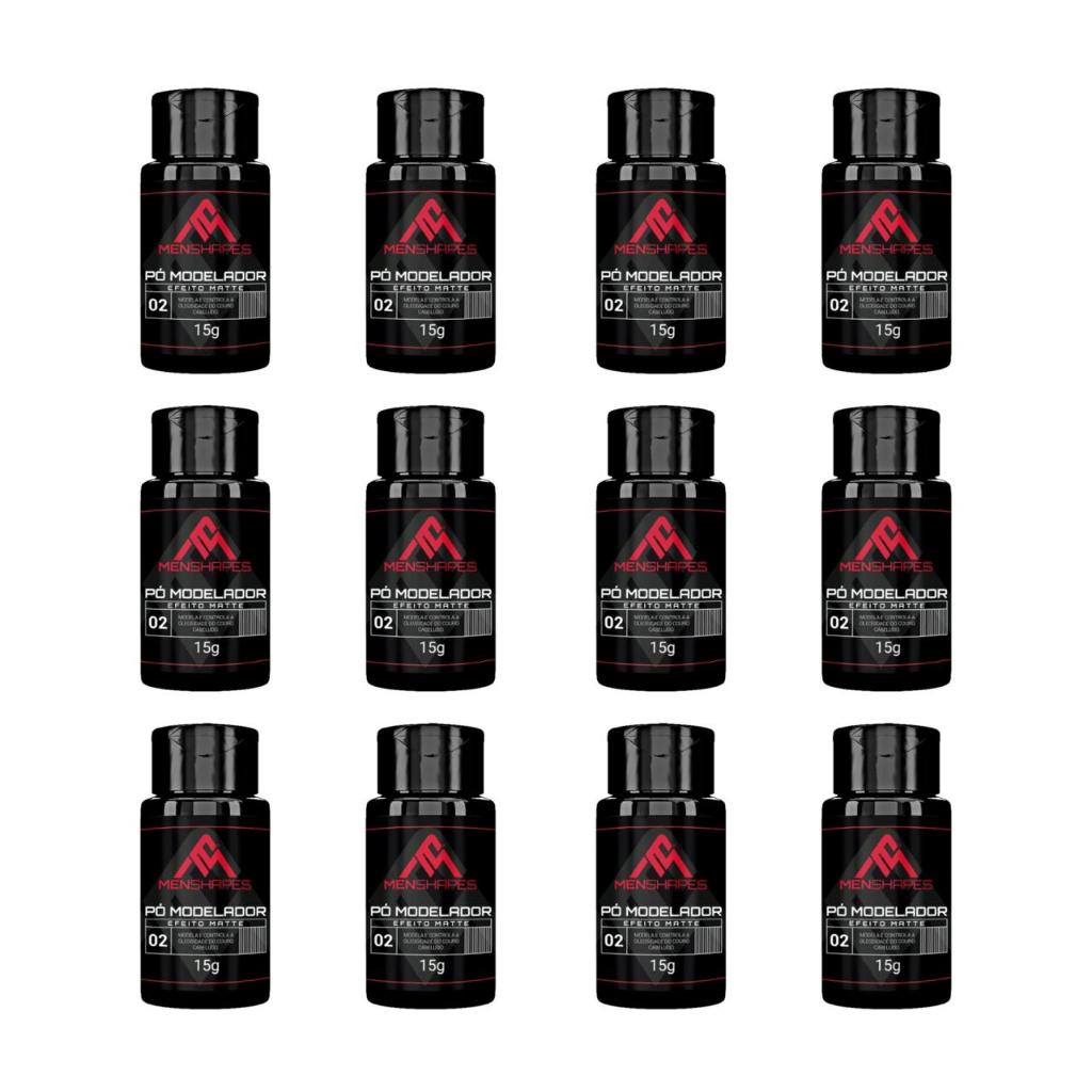 PÓ MODELADOR MENSHAPES 12UN 15G em Oferta na Shopee