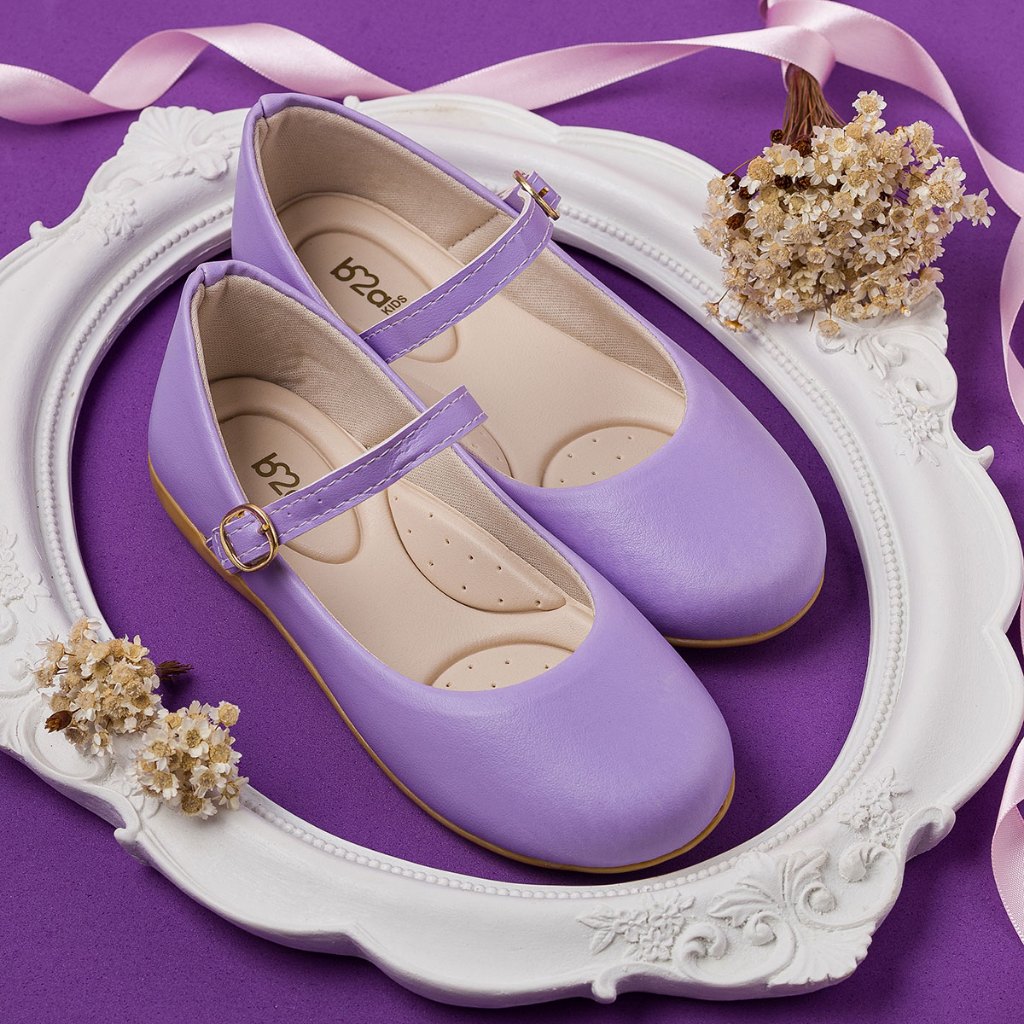 Sapatilha Infantil feminina B2A lilás  básica 2500 - 20 ao 34 em Oferta na Shopee