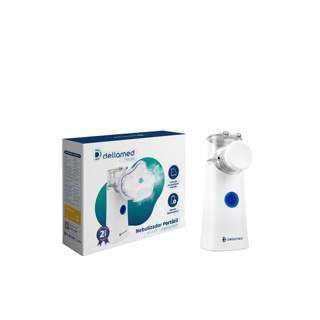 Inalador Nebulizador Portátil Mesh DellaMED em Oferta na Shopee