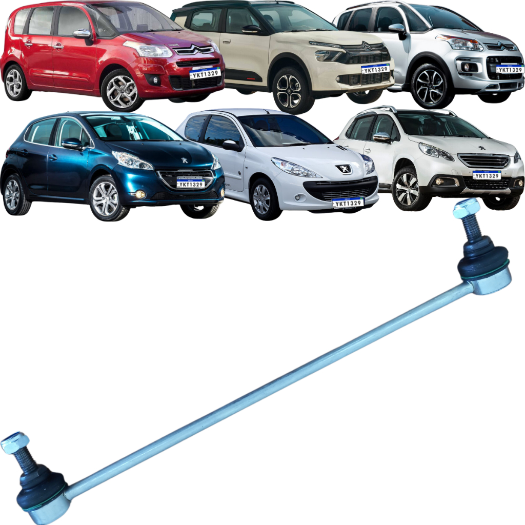 Bieleta Dianteira Cofap Aircross C3 C4 DS3 2008 206 207 208 em Oferta na Shopee