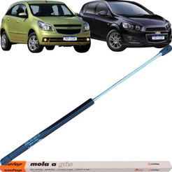 Amortecedor Tampa Traseira Mala Original Cofap Agile Sonic