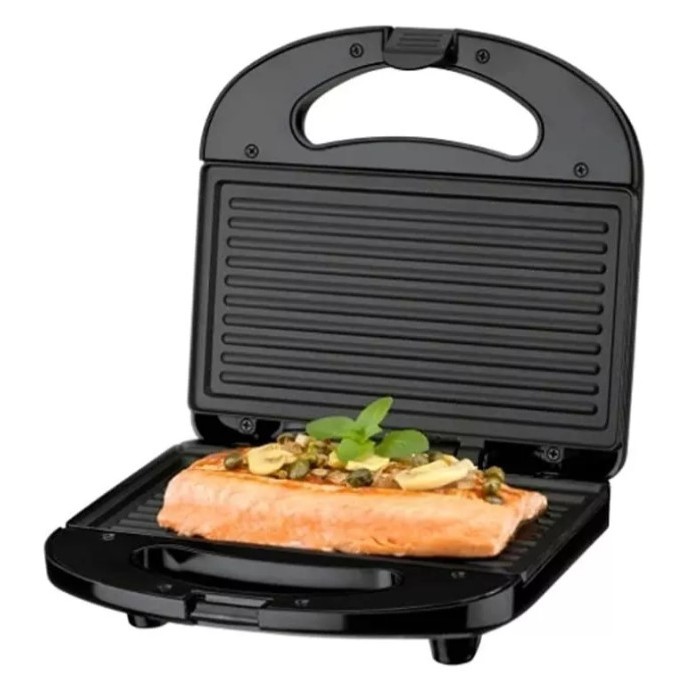 Sanduicheira Misteira e Grill Cadence SAN260 Preta 127V ou 220V Antiaderente Grande
