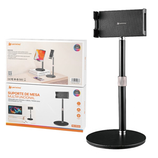 Suporte De Mesa Portátil Giratório De 360° Para Tablet E Telefone Com Altura Ajustável em Oferta na Shopee