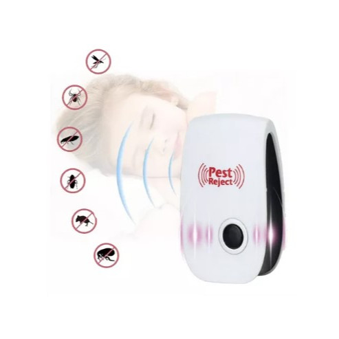 Kit 4x Repelente Eletrônico Ultrassônico Mosca Pernilongos Baratas Morcegos repele e Espanta Ratos bivolt