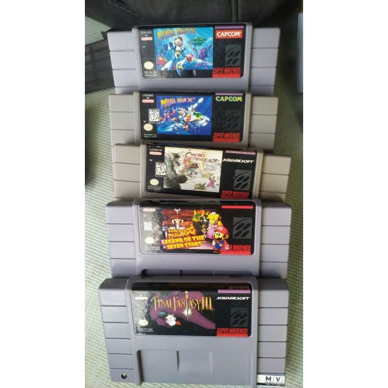 Jogos Snes Originais Raros Perfeitos Megaman RPG Zelda N64 super nintendo
