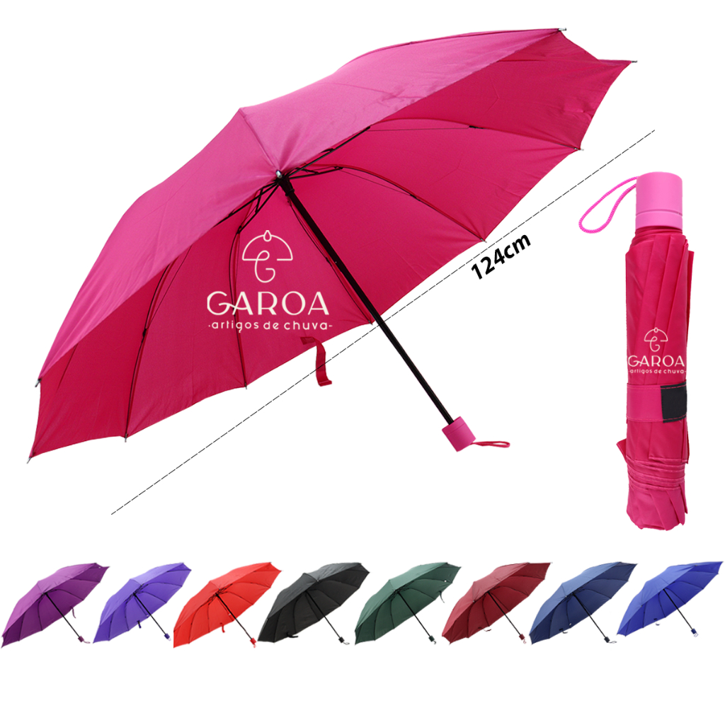 Guarda Chuva Original Grande Contra Vento Cabe Na Bolsa | 1020