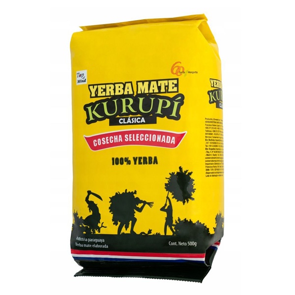 Erva Mate Tereré Kurupí Yerba Paraguaia Classica 500g