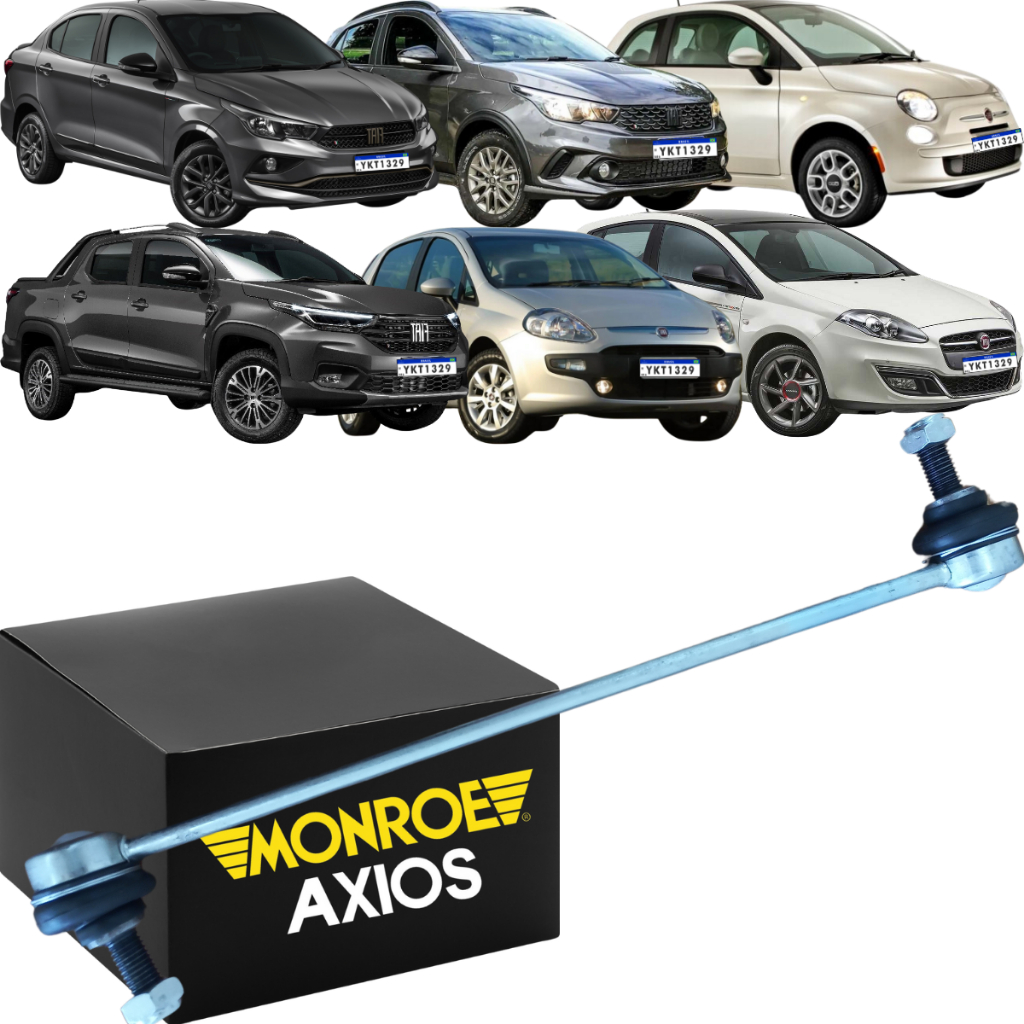 Bieleta Dianteira Axios Argo Cronos Pulse Linea Stilo Strada em Oferta na Shopee