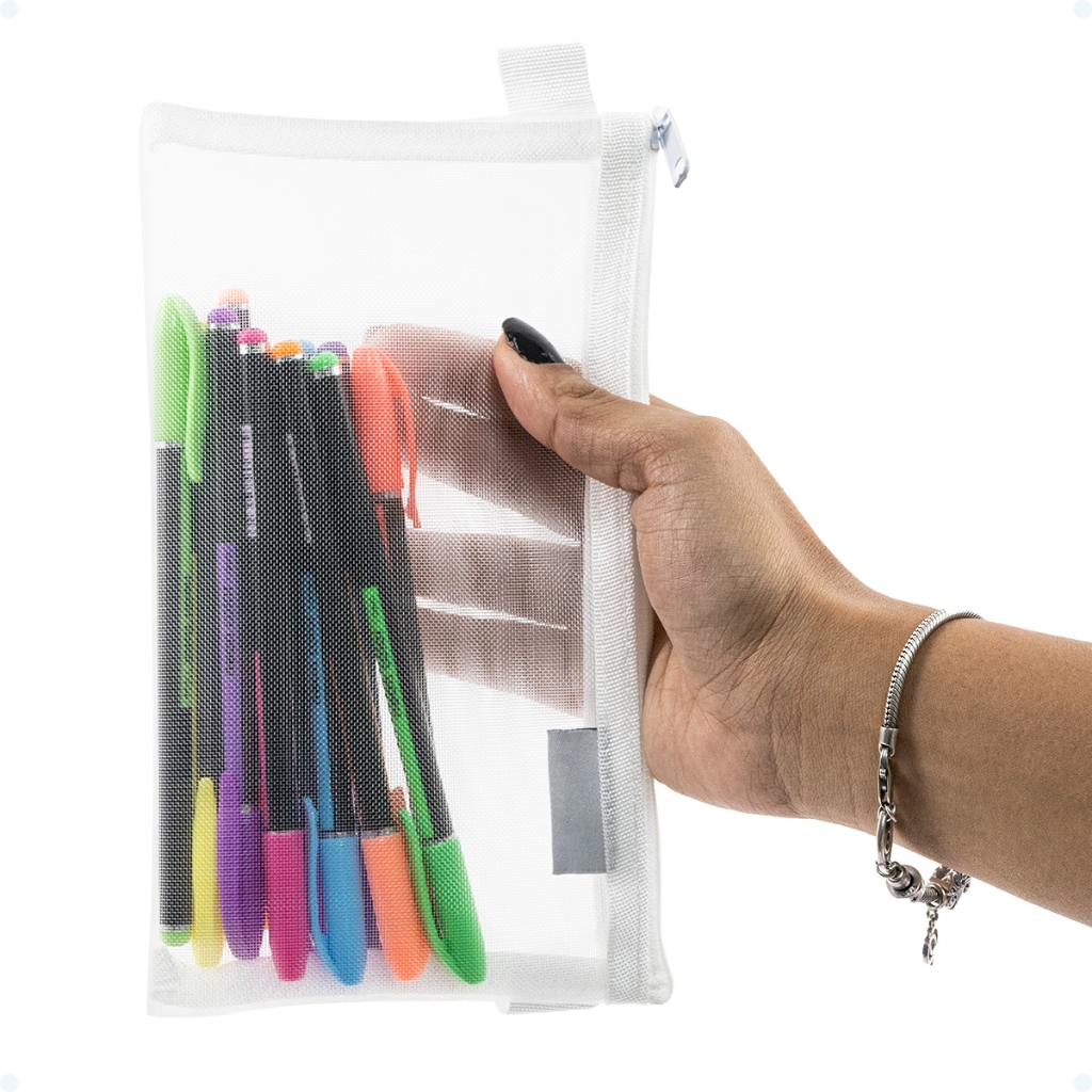 Bolsinha de Lápis Transparente: Onde Comprar | BuscaProdutos