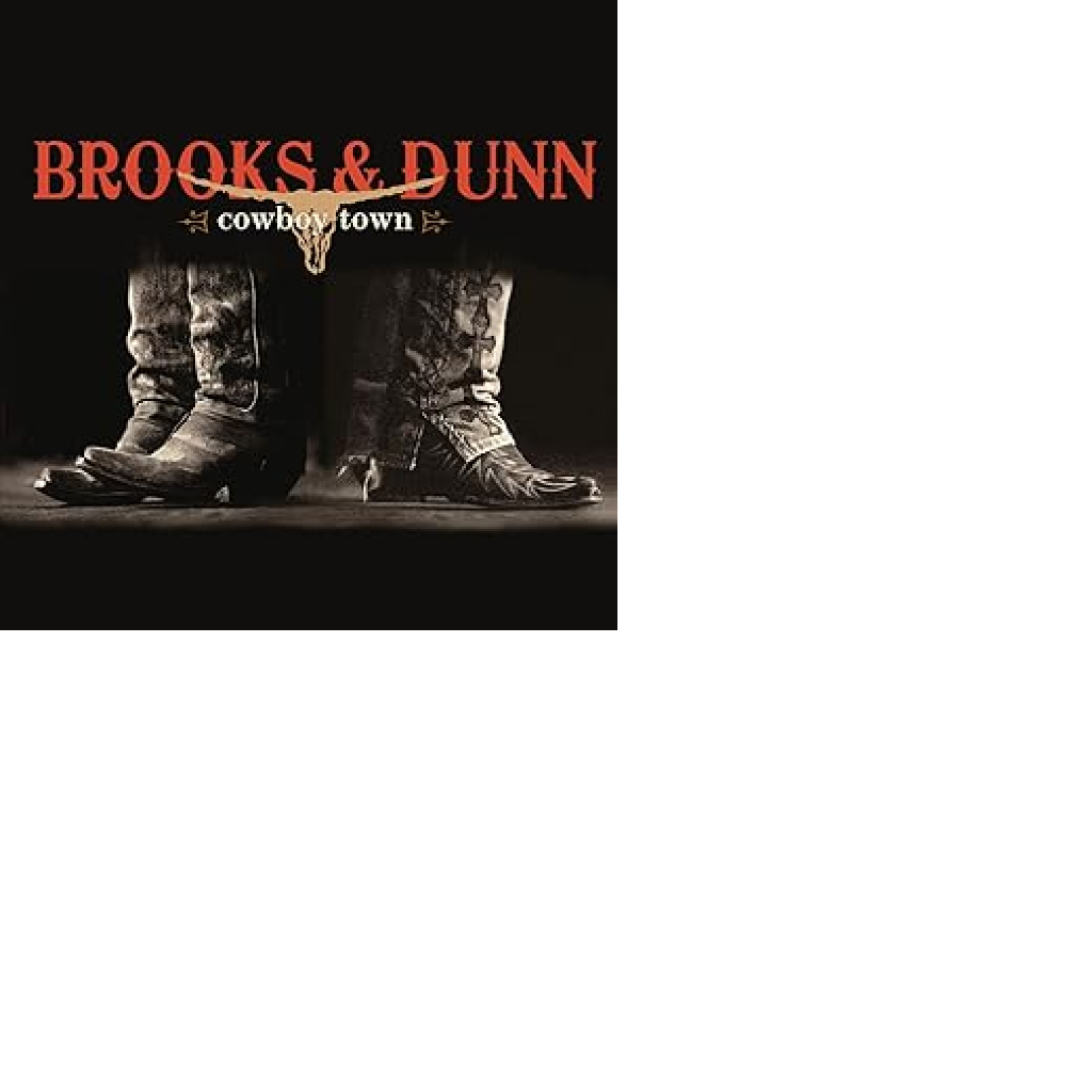 cd brooks & dunn Cowboy Town import lacrado