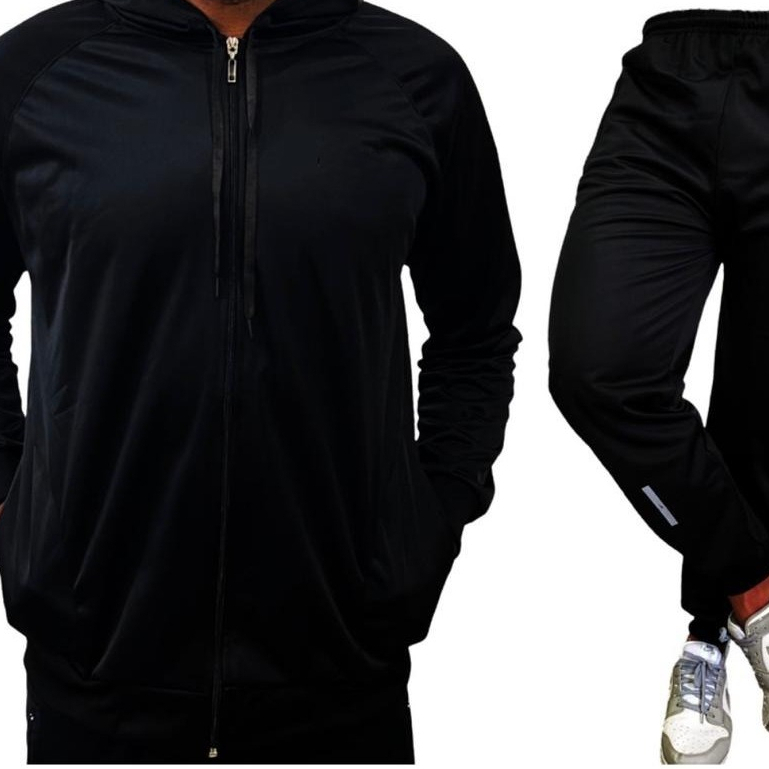 Conjunto dryfit blusa de frio + calça masculina promoção imperdível