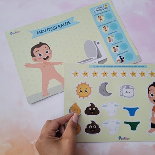 QUADRO DESFRALDE INTERATIVO PICULLICO - TAMANHO A4 em Oferta na Shopee