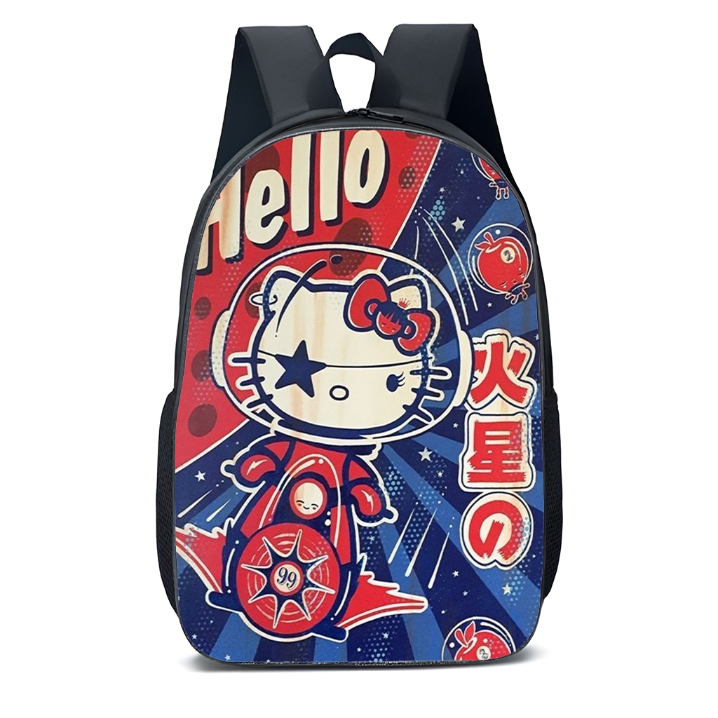 Mochila Escolar Infantil Juvenil Gatinha desenho garotas crianças novidade