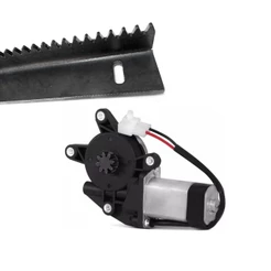 Cremalheira 54cm E Motor Automatizador Portão De Galinheiro, Canil, Pet