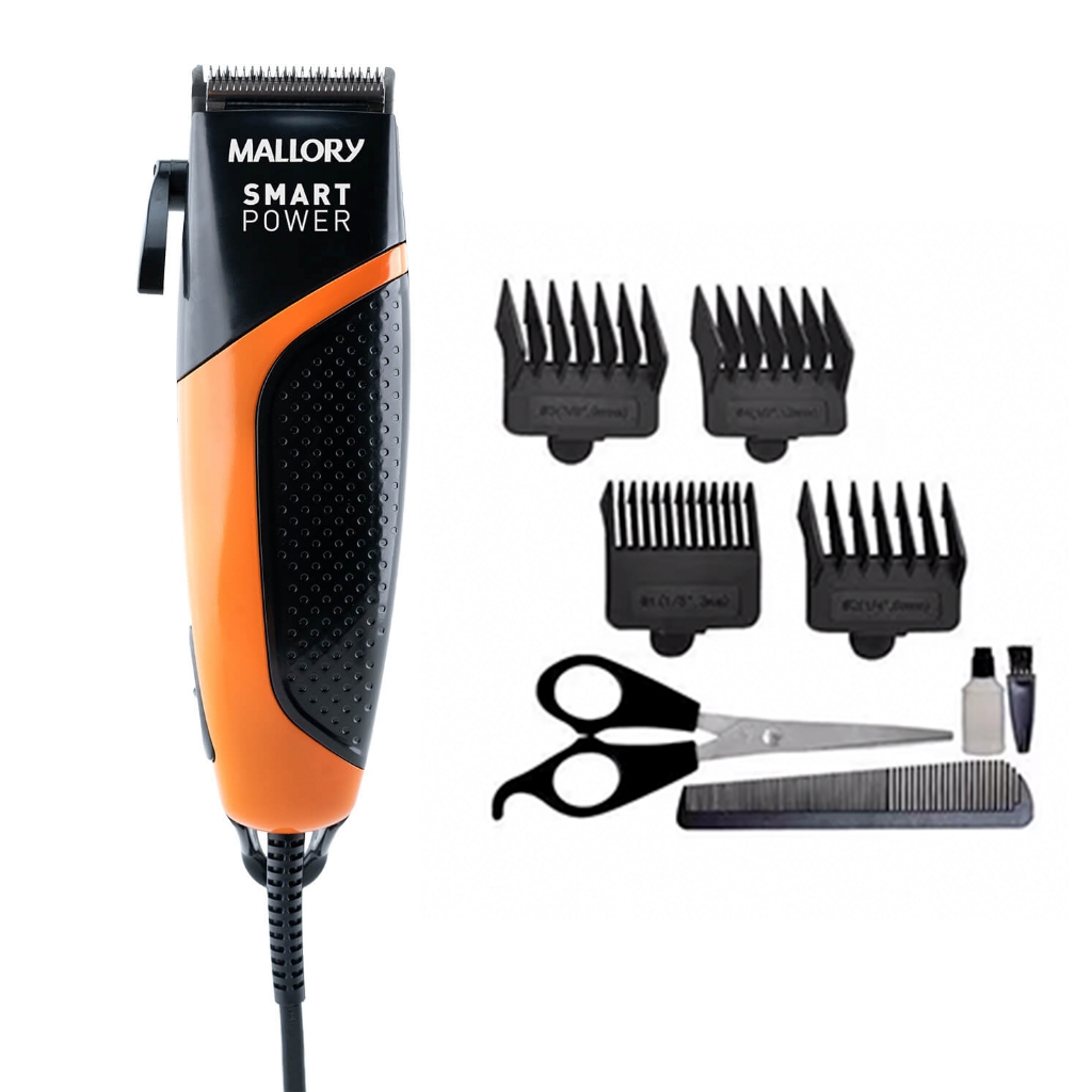 Máquina de Cortar Cabelo e Barba Mallory Smart Power